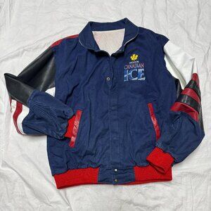 Molson Canadian Varsity Style Jacket, Size Medium